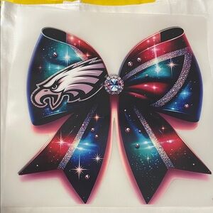 Galaxy Eagle Bow with Rhinestone Accent